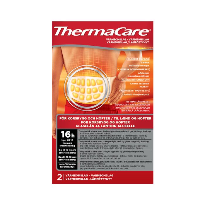 Thermacare Varmepakning Rygg 2 stk