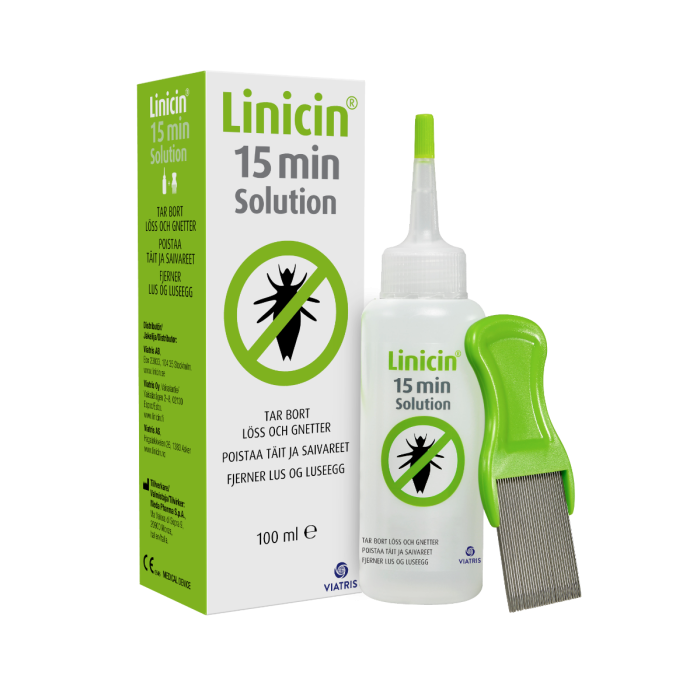 Linicin 15Min Solution Mot Lus 100 ml