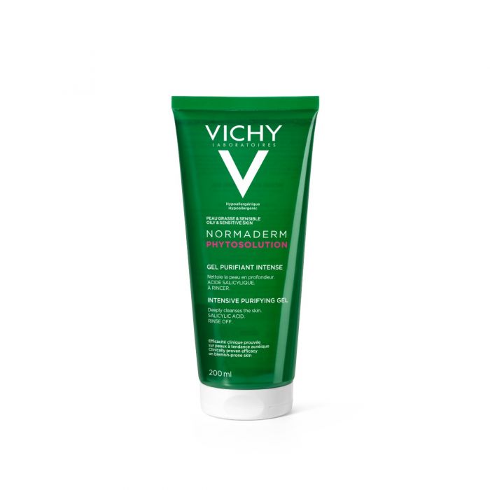 Vichy Normaderm Phytosolution Intensive Purifying Rensegel 200ml
