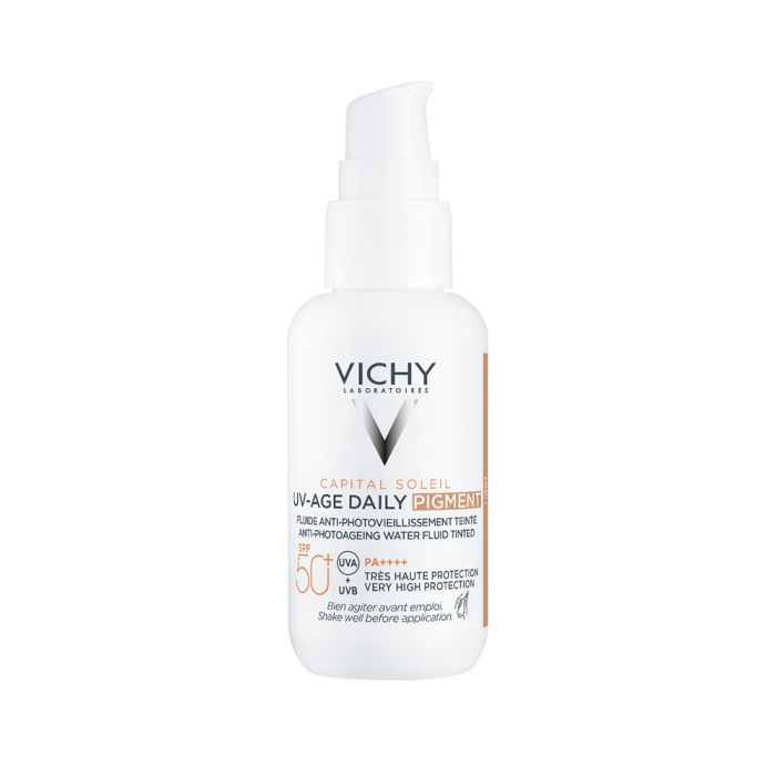 Vichy Capital Soleil UV-Age Daily lettfarget solkrem SPF50+ 40ml