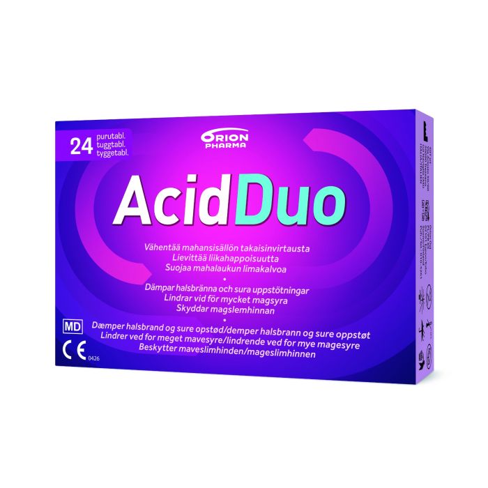 AcidDuo Tyggetabletter 24stk