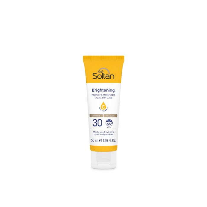 Soltan Brightening Protect & Moisturise Facial Sun Care SPF30