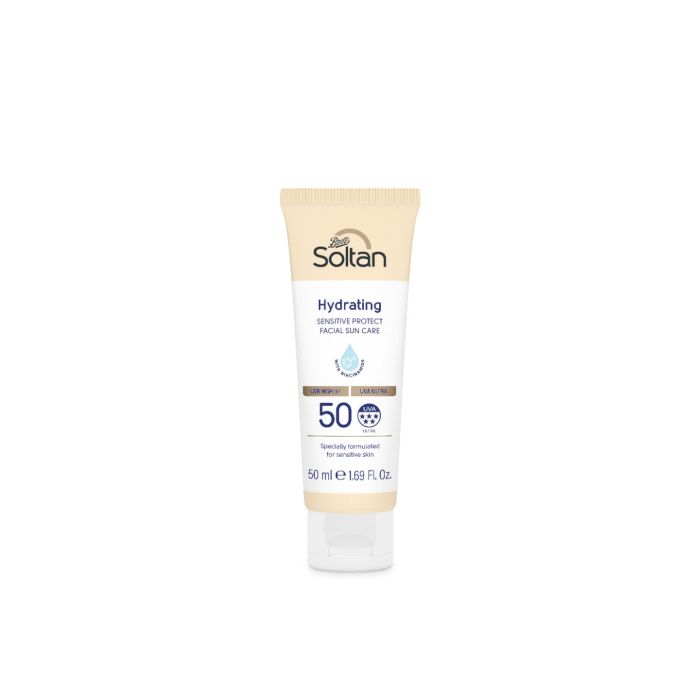 Soltan Hydrating Sensitive Protect Facial Sun Care SPF50 50ml