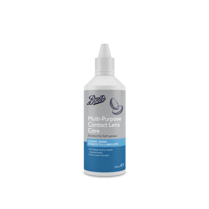Boots Multi-Purpose Contact Lens Care Solution Travel 100ml
