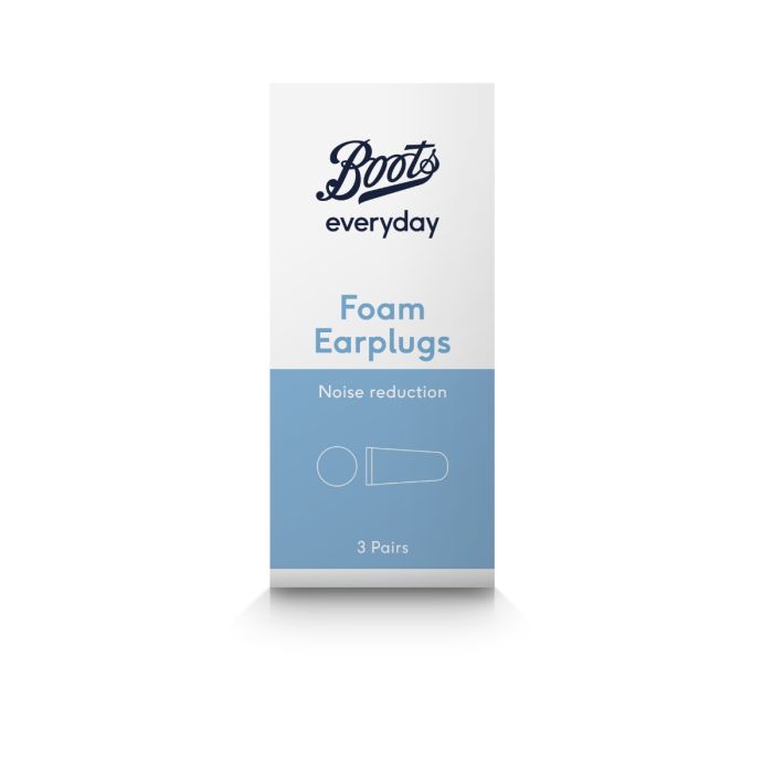 Boots Skum Ørepropper 3 par