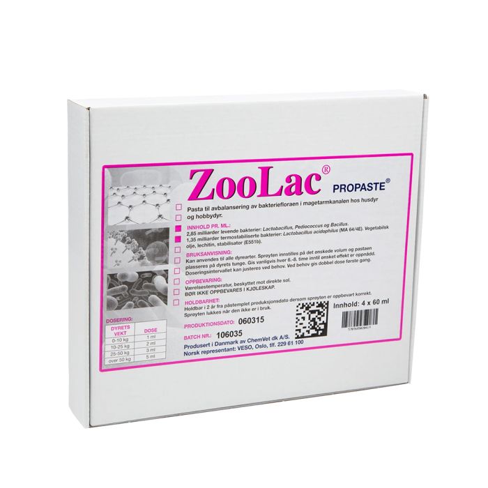 Zoolac propaste 4x60ml