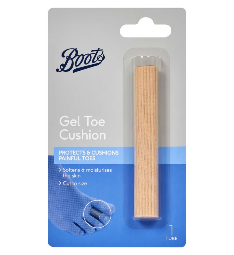 Boots Apotek Boots Pharmaceuticals Gel Toe Cushion Tube 1 Pack