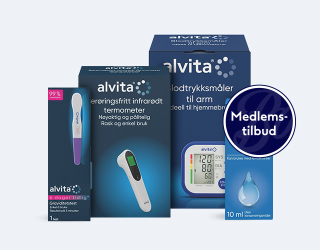 Medlemstilbud: alt fra Alvita 20%