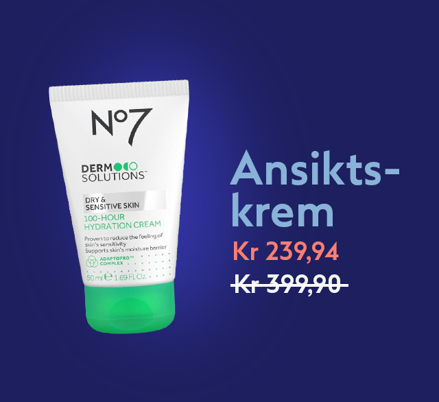 Ansiktskrem dagkrem 40% hos Boots Apotek 