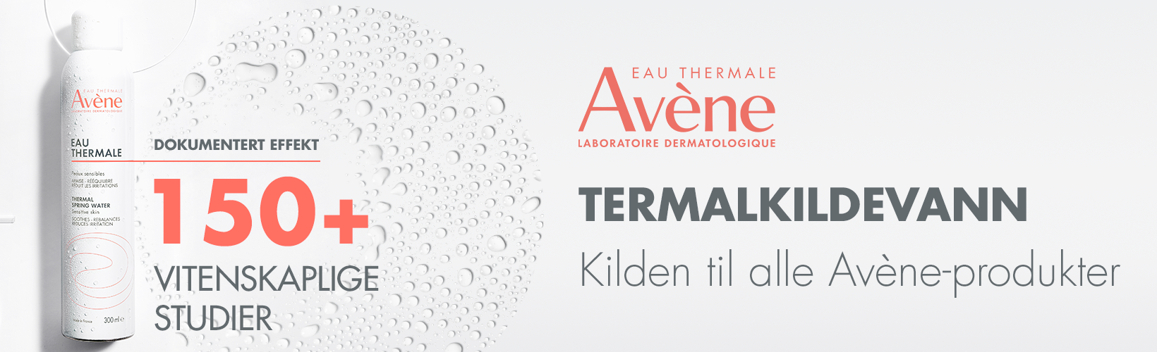 Termalkildevann p&aring; spray fra Avene