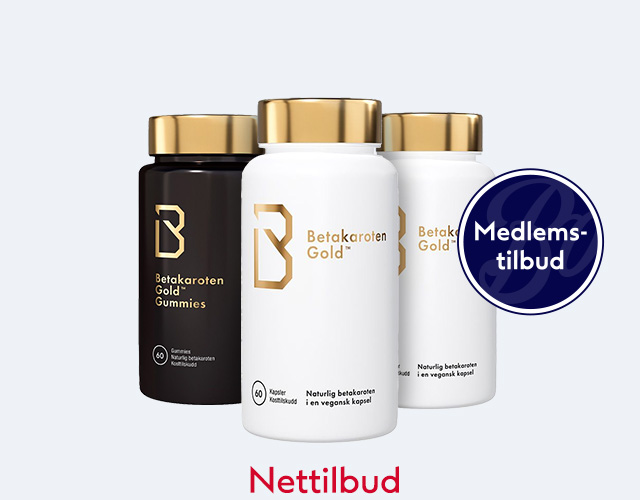 Medlemstilbud: 40% rabatt p&aring; Betakaroten Gold hos Boots Apotek