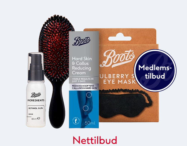 40% rabatt p&aring; alle Boots varer hos Boots Apotek