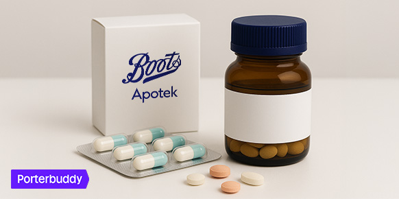 bestill resept på nett på Boots Apotek, kan hentes på ditt nærmeste apotek