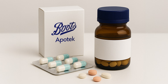 bestill resept på nett på Boots Apotek, kan hentes på ditt nærmeste apotek