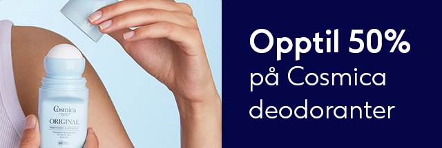 Opptil 50% på Cosmica Deodoranter hos Boots Apotek