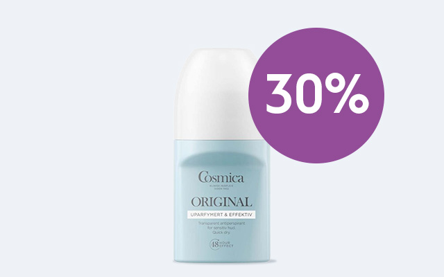 Deodorant tilbud Cosmica Boots Apotek 