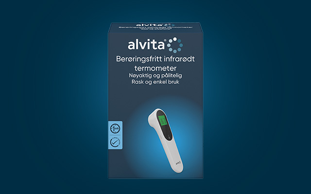 Alvita termometer infrarødt hos Boots Apotek