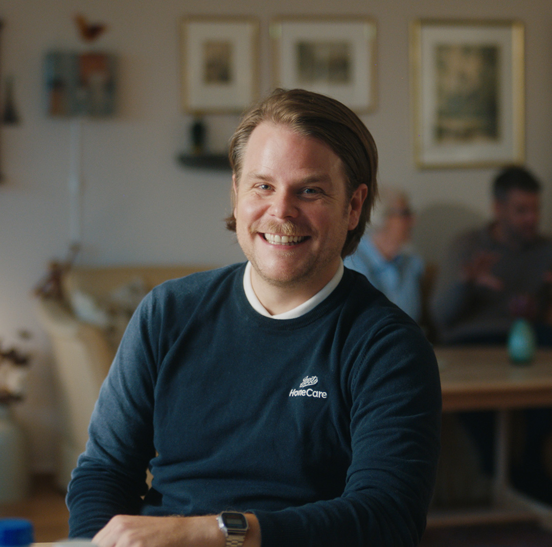 HomeCare sykepleier med ernæring