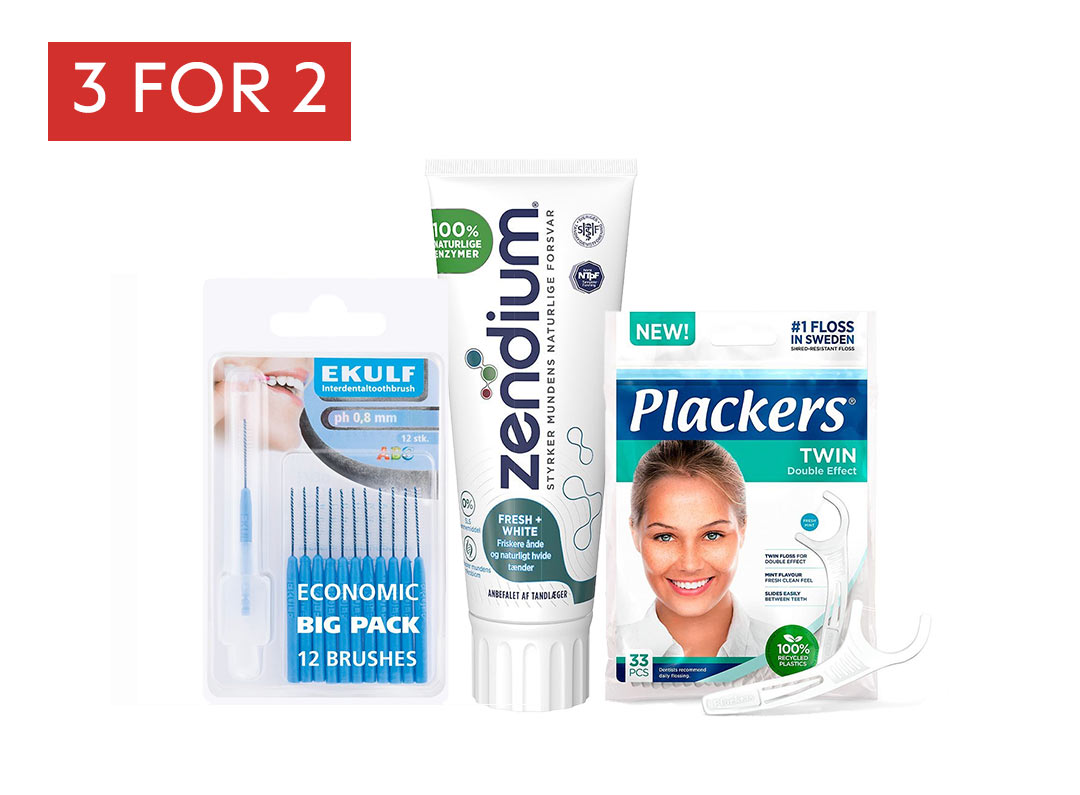 3 for 2 på et stort utvalg munnpleie