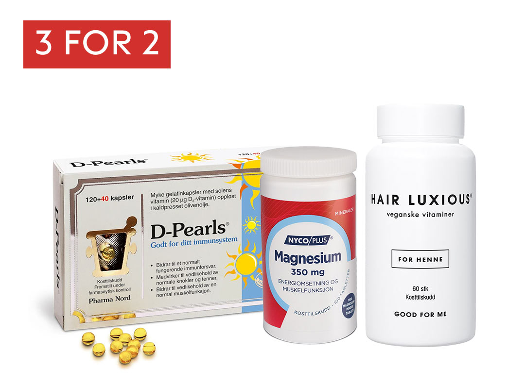 3 for 2 på vitaminer og mineraler