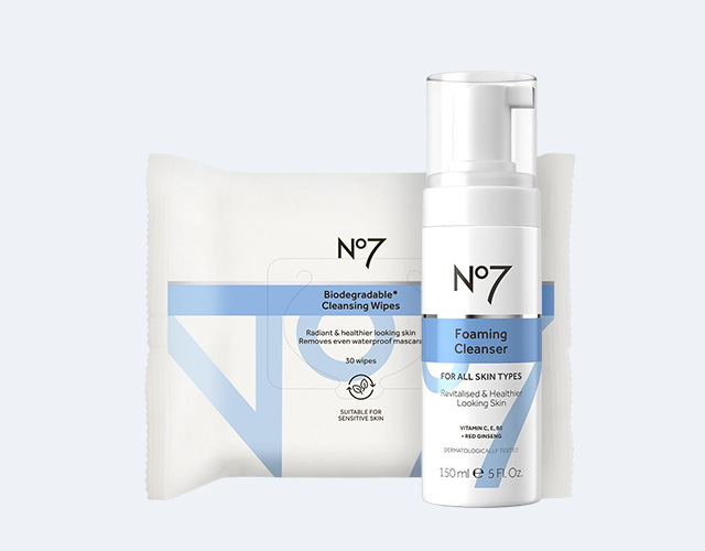 40% p&aring; renseprodukter fra No7 hos Boots Apotek