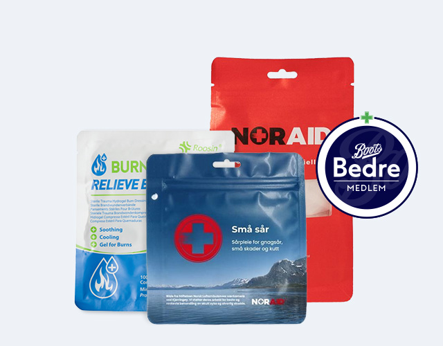 Medlemstilbud: 30% rabatt på Burncare og Noraid hos Boots Apotek