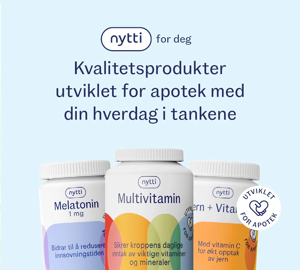 Nytti, vitaminer og mineraler
