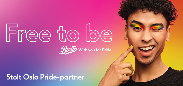 Oslo pride partner Boots Apotek