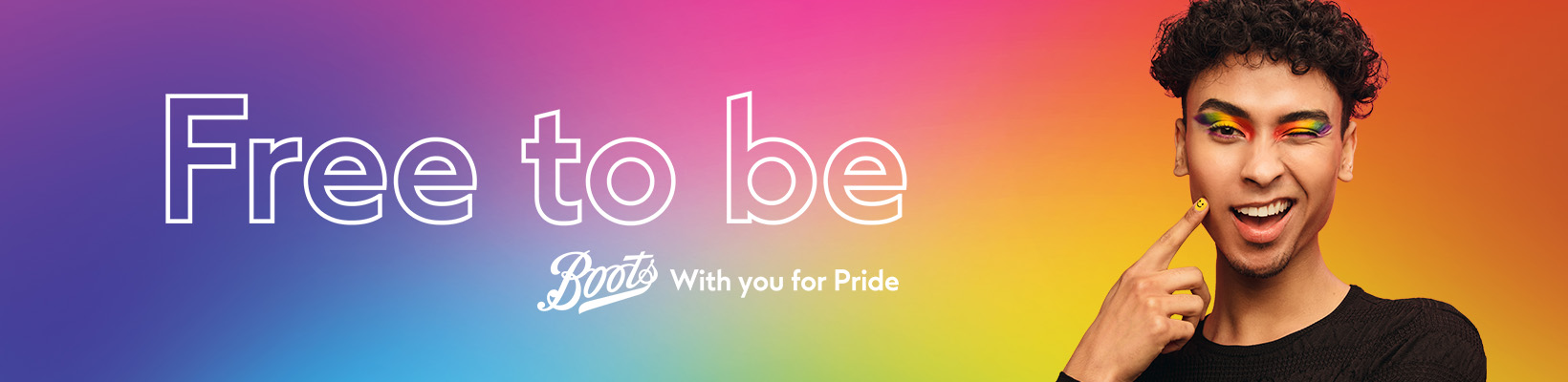 Oslo Pride - Boots Apotek. Free to be - Boots with you for pride