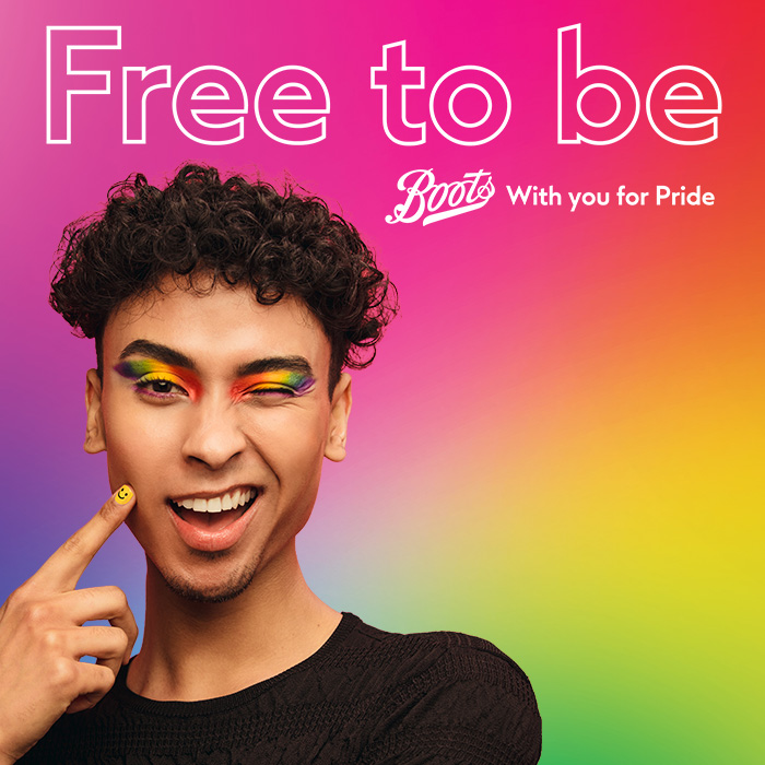 Oslo Pride - Boots Apotek. Free to be - Boots with you for pride