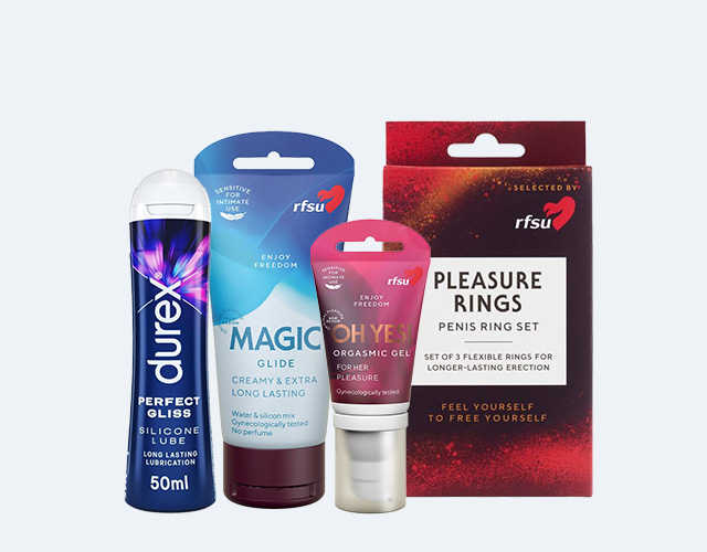 2 for 30% på RFSU og Durex