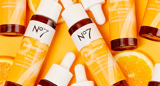 No7 Radiance+ produkter