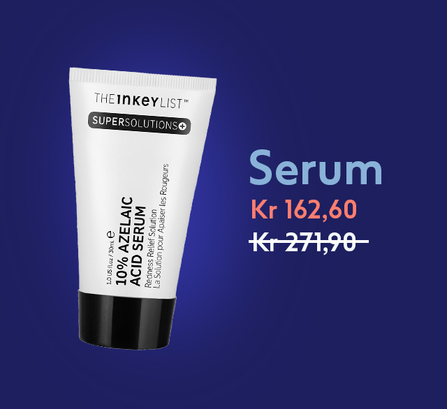 Serum 40% hos Boots Apotek 