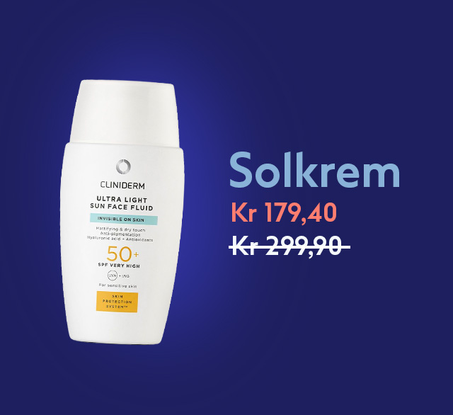 solkrem til ansikt 40% hos Boots Apotek 