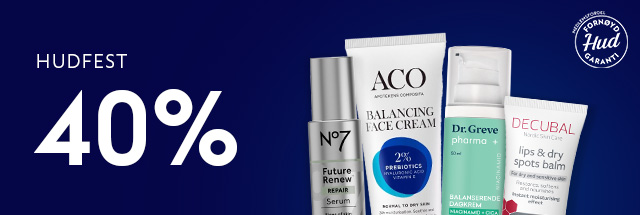 40% rabatt på ansikt og kroppspleie hos Boots Apotek
