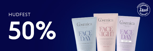 50% rabatt på ansikt og kroppspleie hos Boots Apotek
