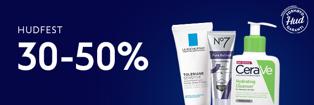 30-50% rabatt på ansikt og kroppspleie hos Boots Apotek