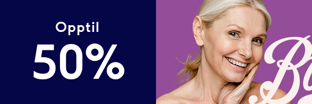 Hudfest hos Boots apotek: Opptil 50% på hudpleie