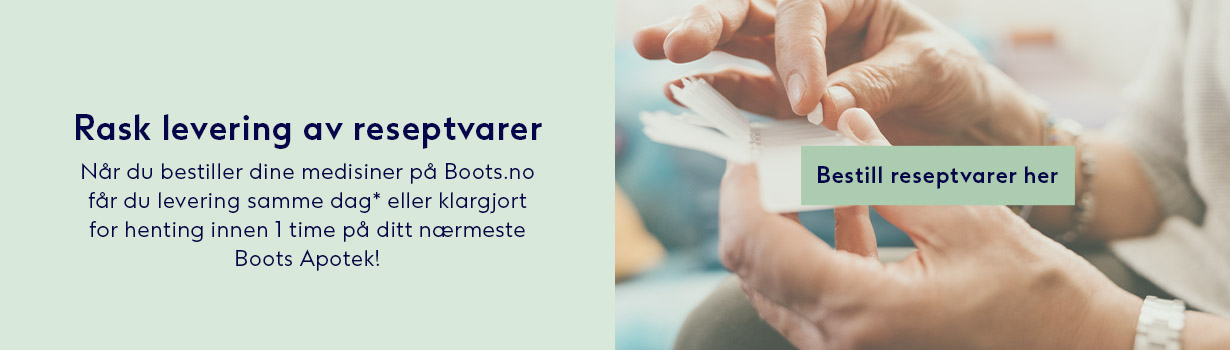 Rask levering av reseptvarer - Boots Apotek