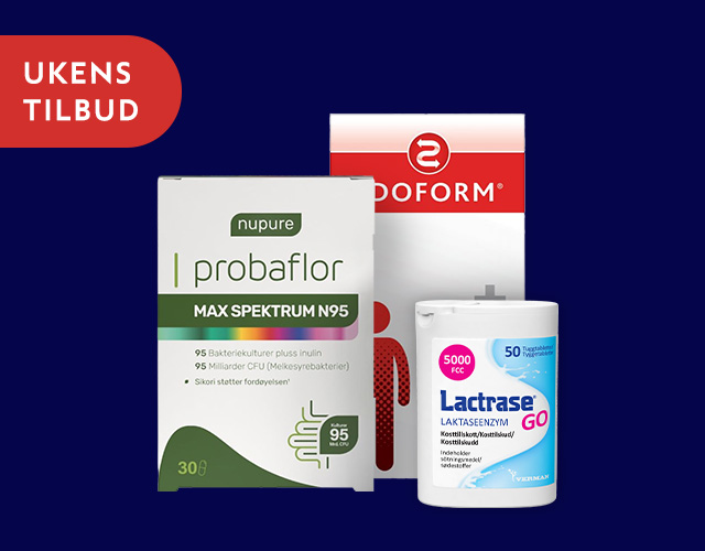 40% p&aring; produkter til mage og tarm hos Boots Apotek