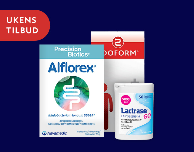 Ukens tilbud: 40% p&aring; produkter for mage og tarm hos Boots Apotek