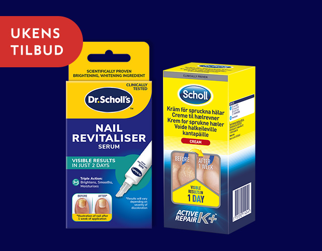 Alt fra Scholl 50% hos Boots Apotek