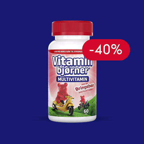 Vitaminbj&oslash;rner p&aring; tilbud hos Boots Apotek hos Boots Apotek
