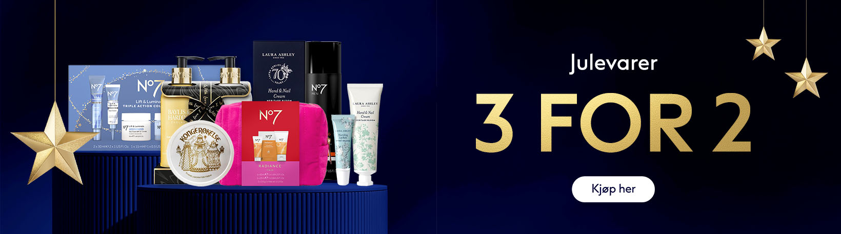 julevarer hos boots apotek: 3 for 2
