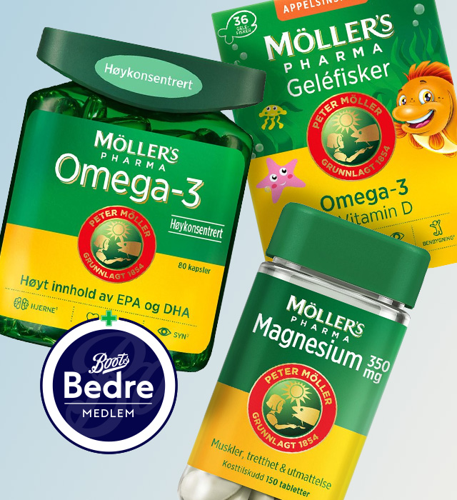 Møllers 30% hos Boots Apotek