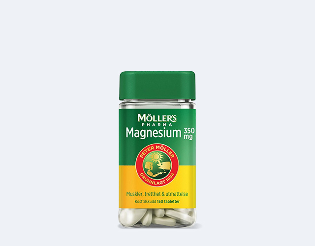 40% rabatt på Møllers Pharma Magnesium hos Boots Apotek
