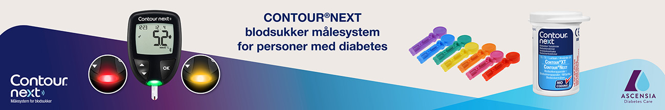 Contour next hos Boots Apotek. Blodsukker. Målesystem for personer med diabetes.