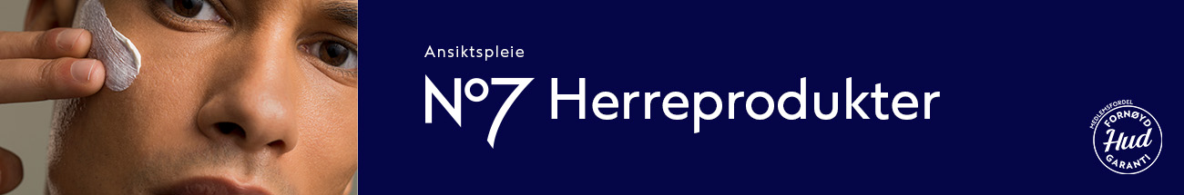 No7 ansiktspleie til menn hos Boots Apotek
