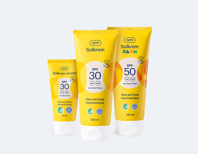 solkrem fra nytti hos Boots Apotek