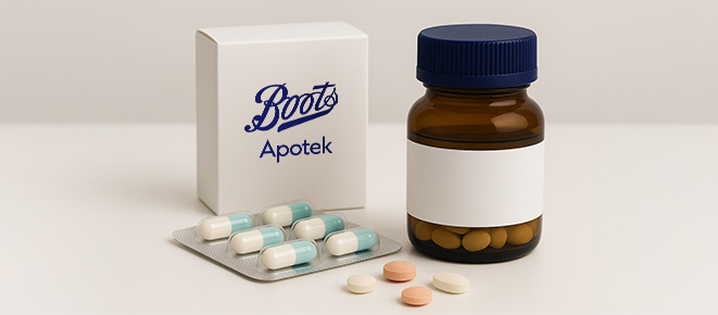 bestill resept på nett på Boots Apotek, kan hentes på ditt nærmeste apotek